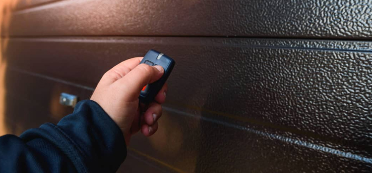 automatic door opener with remote control in The Crossings
