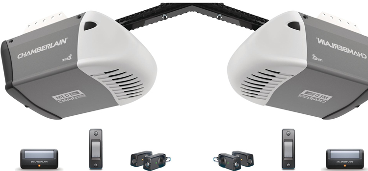 chamberlain garage door openers in The Crossings