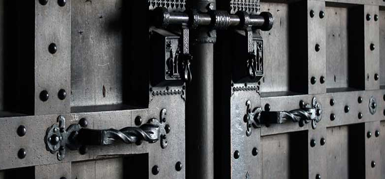 steel entry door repair in The Crossings
